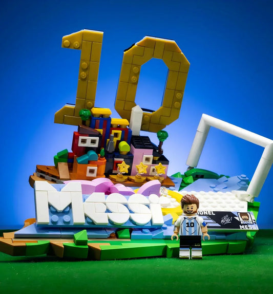 LEGO Lionel Messi – Fußballlegende 43015: Wie lässt sich das Modell an der Wand präsentieren?