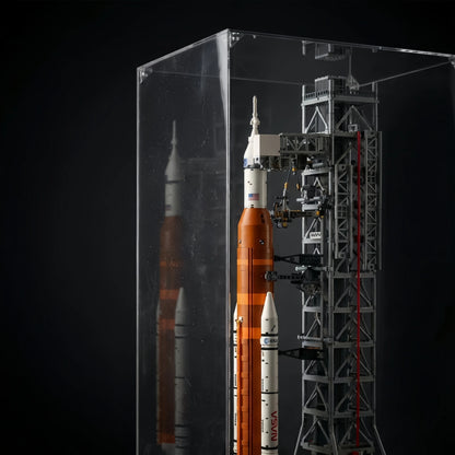 Acryl-Vitrine für LEGO® Icons NASA Artemis Startrampe 10341