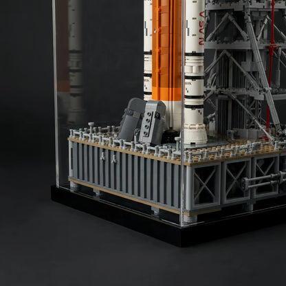 Acryl-Vitrine für LEGO® Icons NASA Artemis Startrampe 10341