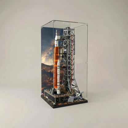 Acryl-Vitrine für LEGO® Icons NASA Artemis Startrampe 10341