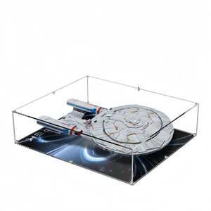 Acryl-Vitrine kompatibel mit LEGO® Icons Star Trek: U.S.S. Enterprise NCC-1701-D™ 10356