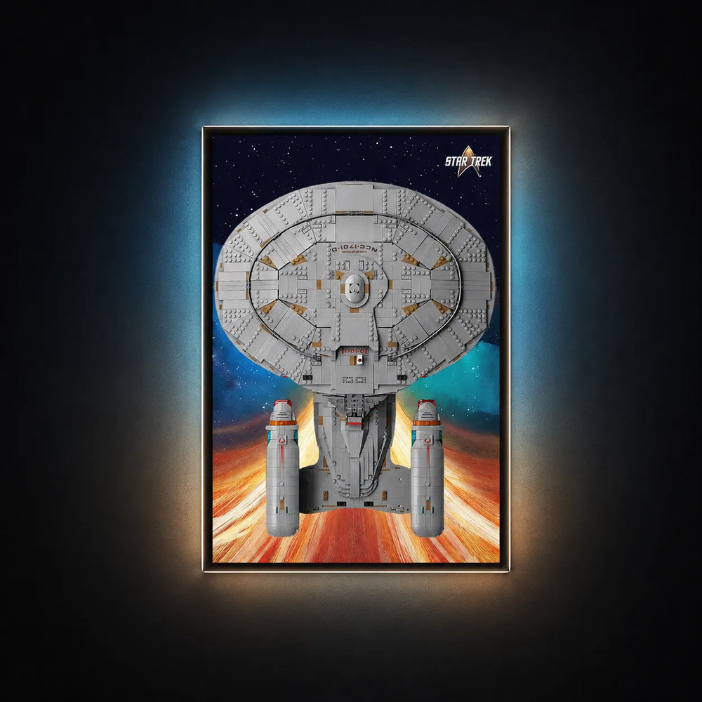 Wanddisplay-Rahmen für LEGO® Star Trek: U.S.S. Enterprise NCC-1701-D™ 10356