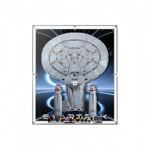 Acryl-Vitrine kompatibel mit LEGO® Icons Star Trek: U.S.S. Enterprise NCC-1701-D™ 10356