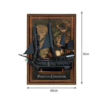 Wandrahmen für LEGO® Captain Jack Sparrows Piratenschiff 10365