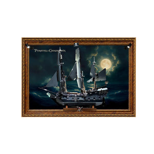 Wandrahmen für LEGO® Captain Jack Sparrows Piratenschiff 10365 | 100 x 70 cm