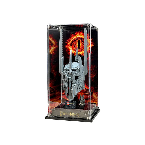 Acryl-Vitrine für LEGO® Icons Der Herr der Ringe: Saurons Helm 11373