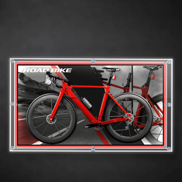 Wandvitrine für LEGO® Icons Rennrad 11380