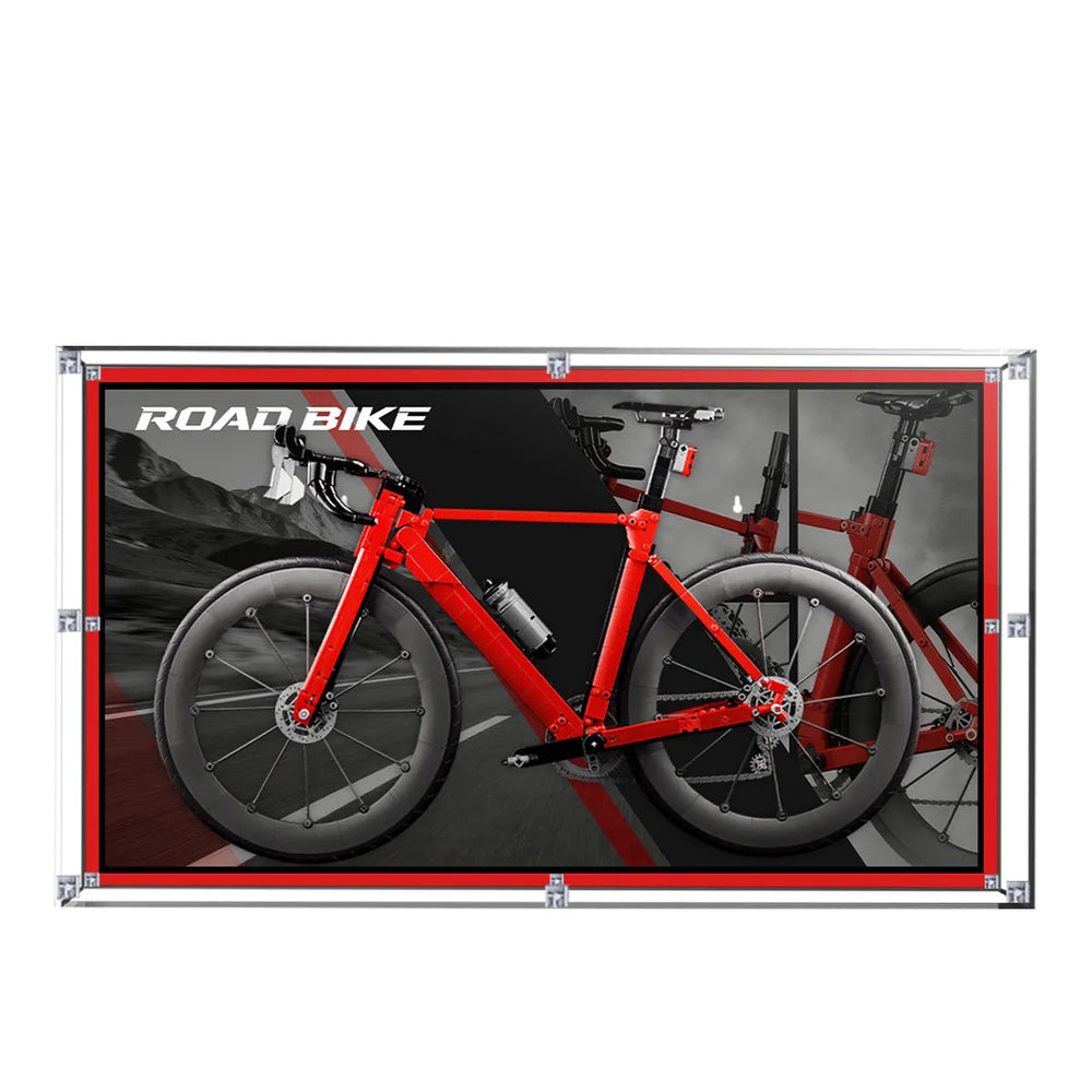 Wandvitrine für LEGO® Icons Rennrad 11380
