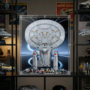 Acryl-Vitrine kompatibel mit LEGO® Icons Star Trek: U.S.S. Enterprise NCC-1701-D™ 10356