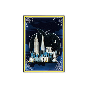 Wandrahmen für LEGO® New York City – The Big Apple 21066