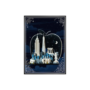 Wandrahmen für LEGO® New York City – The Big Apple 21066