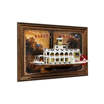 Wandrahmen für LEGO® Ideas Flussraddampfer 21356