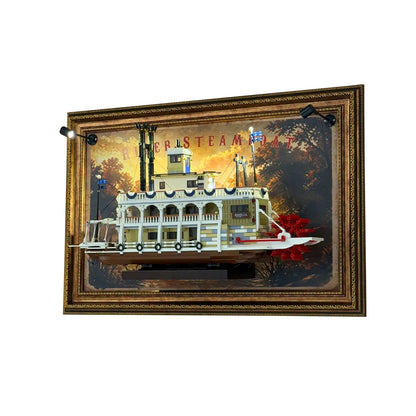 Wandrahmen für LEGO® Ideas Flussraddampfer 21356