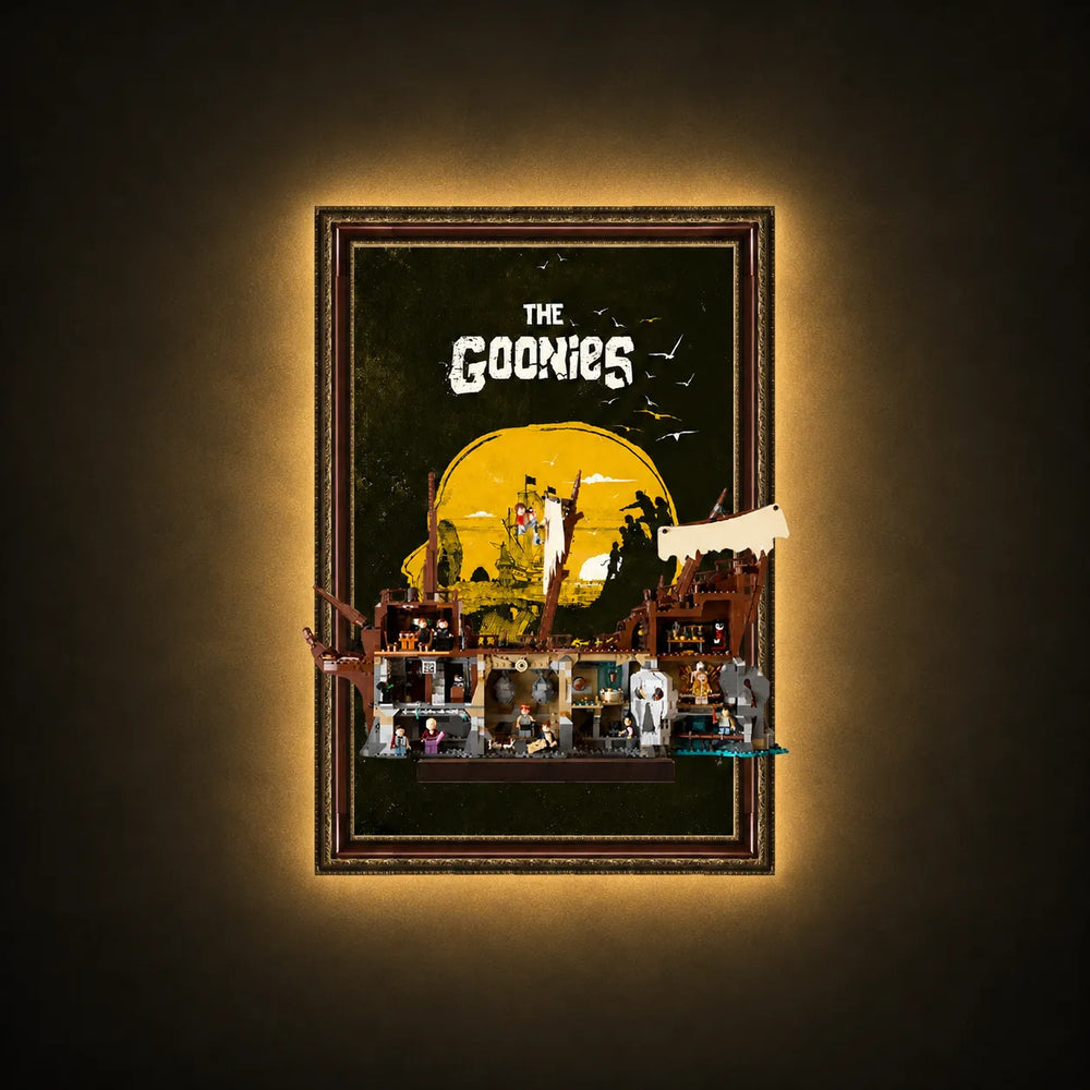 Wandrahmen für LEGO® Ideas Die Goonies 21363