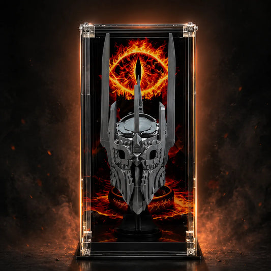 Acryl-Vitrine für LEGO® Icons Der Herr der Ringe: Saurons Helm 11373