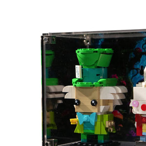Acryl-Vitrine für LEGO® BrickHeadz Alice im Wunderland 40925