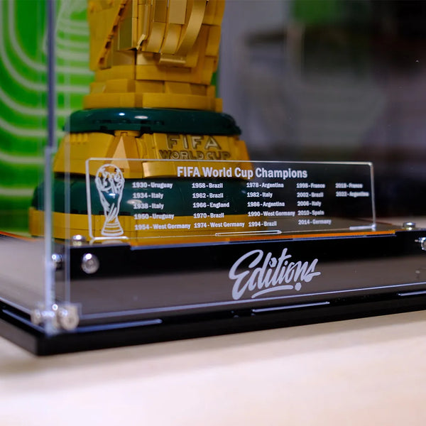 Acryl-Vitrine für LEGO® Offizieller Pokal der FIFA Fußball-Weltmeisterschaft 43020