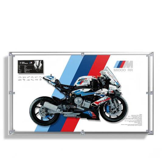 Wandvitrine für LEGO® Technic™ BMW M 1000 RR 42130