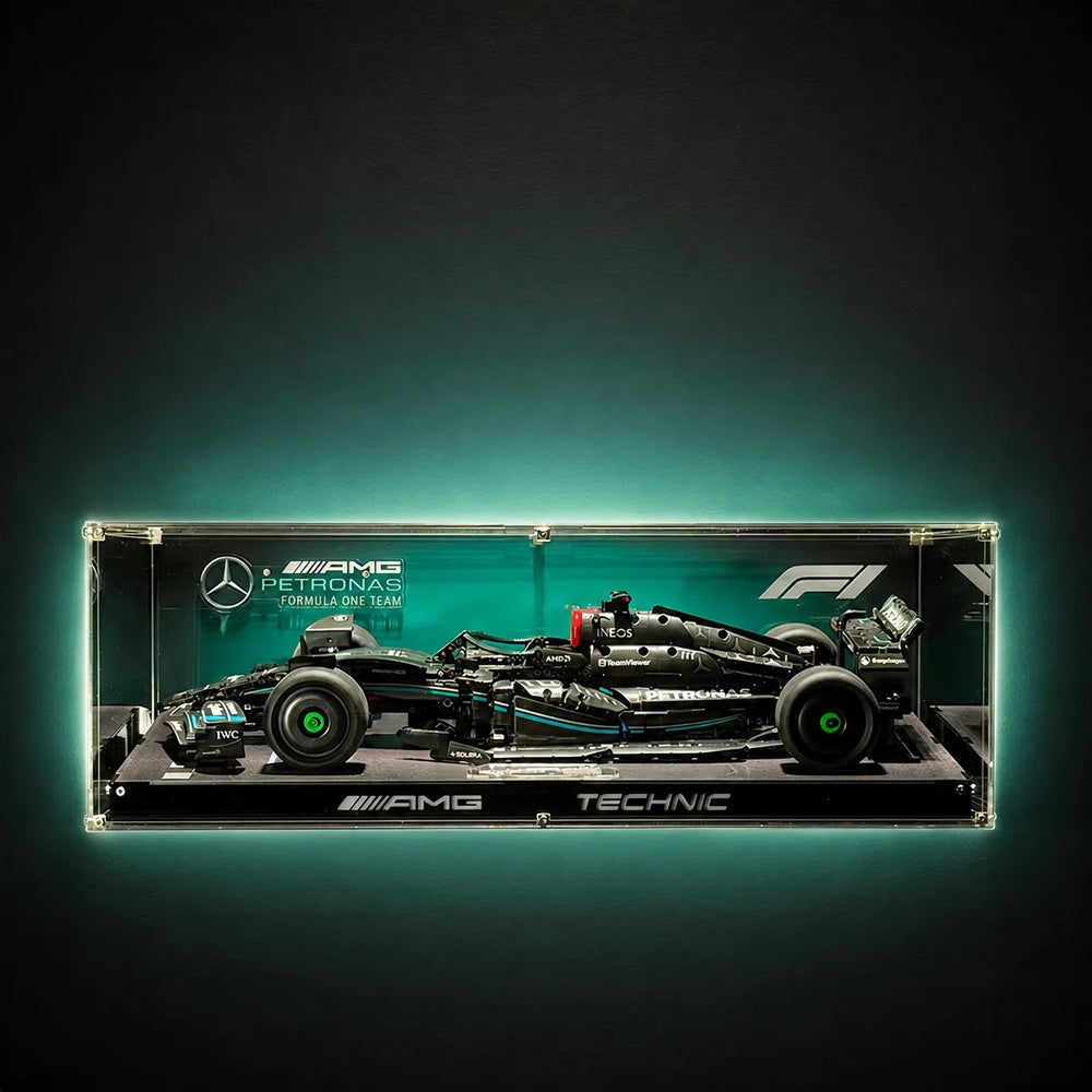 Acryl-Vitrine für LEGO® Technic™ Mercedes-AMG F1 W14 E Performance 42171