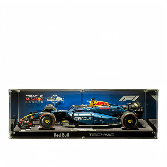 Acryl-Vitrine für LEGO® Technic™ Oracle Red Bull Racing RB20 F1 Rennauto 42206