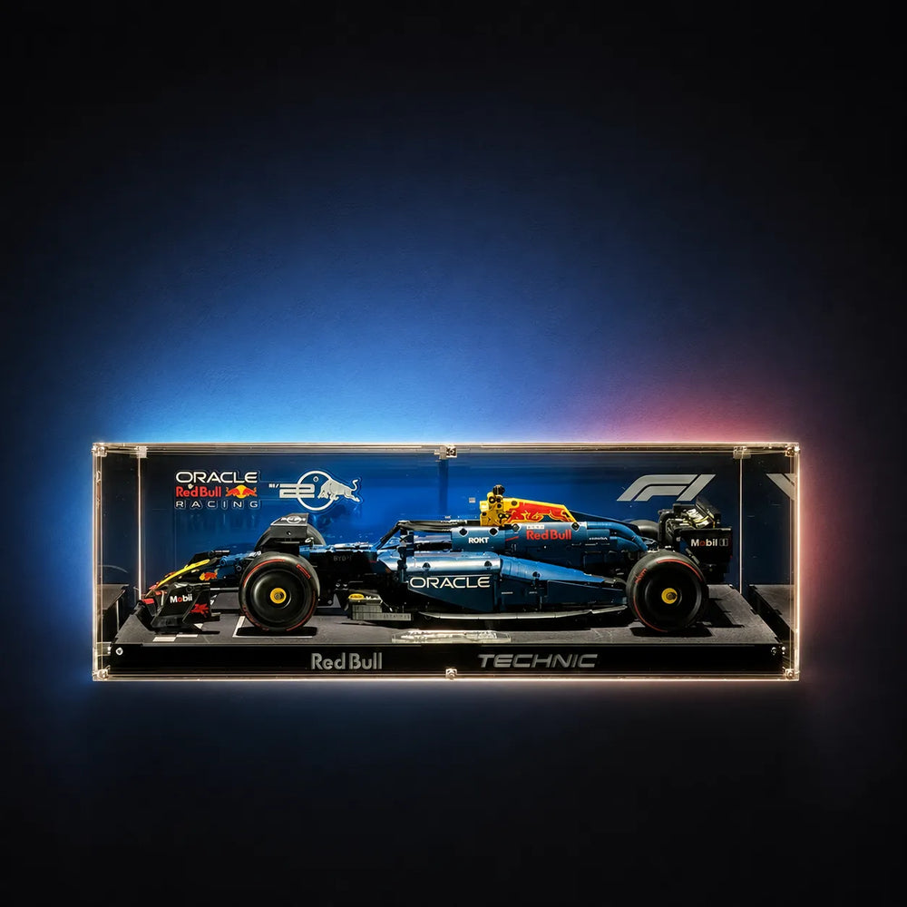Acryl-Vitrine für LEGO® Technic™ Oracle Red Bull Racing RB20 F1 Rennauto 42206