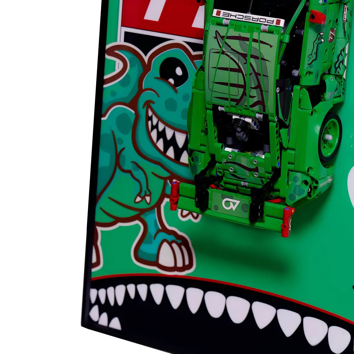 Wandrahmen für LEGO® Porsche 911 GT3 R REXY AO Racing Rennwagen 42224