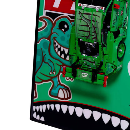 Wandrahmen für LEGO® Porsche 911 GT3 R REXY AO Racing Rennwagen 42224