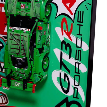 Wandrahmen für LEGO® Porsche 911 GT3 R REXY AO Racing Rennwagen 42224
