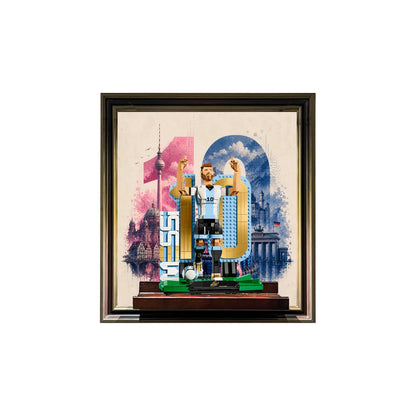 Wandrahmen für LEGO® Lionel Messi – Fußballlegende 43015