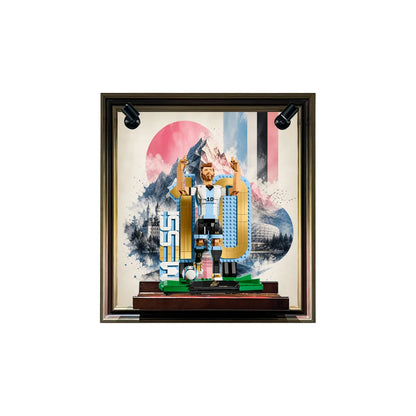 Wandrahmen für LEGO® Lionel Messi – Fußballlegende 43015