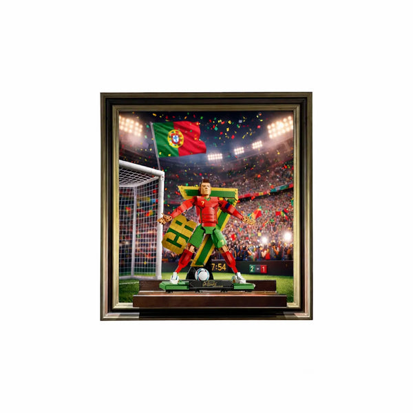 Wandrahmen für LEGO® Cristiano Ronaldo – Fußballlegende 43016