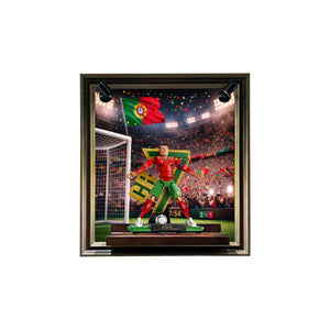 Wandrahmen für LEGO® Cristiano Ronaldo – Fußballlegende 43016