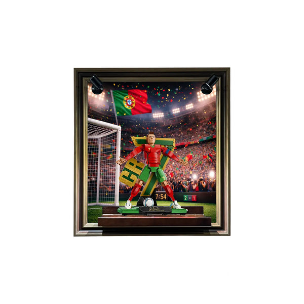 Wandrahmen für LEGO® Cristiano Ronaldo – Fußballlegende 43016
