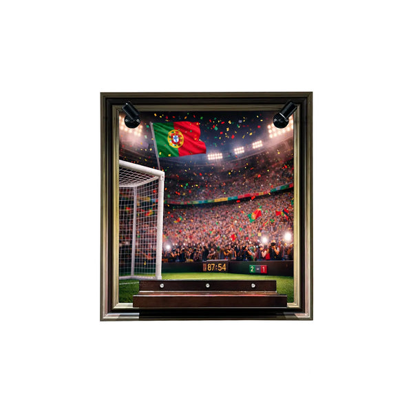 Wandrahmen für LEGO® Cristiano Ronaldo – Fußballlegende 43016