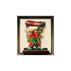 Wandrahmen für LEGO® Cristiano Ronaldo – Fußballlegende 43016