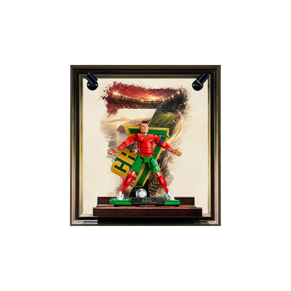 Wandrahmen für LEGO® Cristiano Ronaldo – Fußballlegende 43016