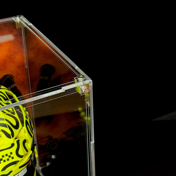 Acryl-Vitrine für LEGO® McLaren Mastercard F1® Team Oscar Piastri Helm/Lando Norris’ Helm 43017/43023
