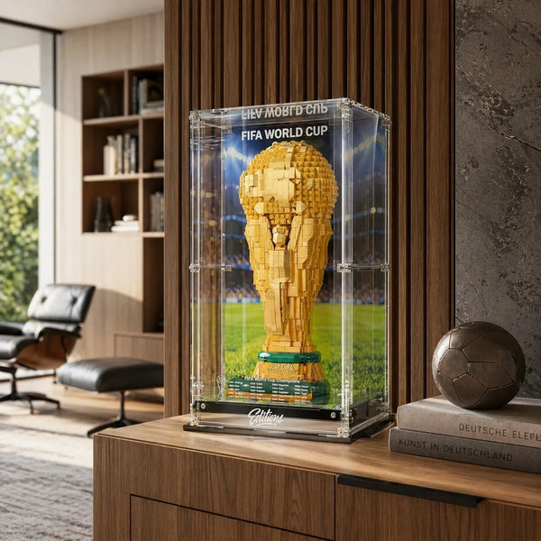 Acryl-Vitrine für LEGO® Offizieller Pokal der FIFA Fußball-Weltmeisterschaft 43020