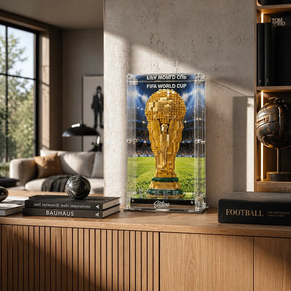 Acryl-Vitrine für LEGO® Offizieller Pokal der FIFA Fußball-Weltmeisterschaft 43020
