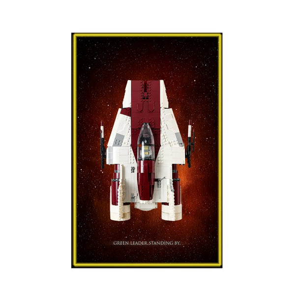 Wandrahmen für LEGO® Star Wars™ A-wing Starfighter™ 75275