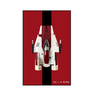 Wandrahmen für LEGO® Star Wars™ A-wing Starfighter™ 75275