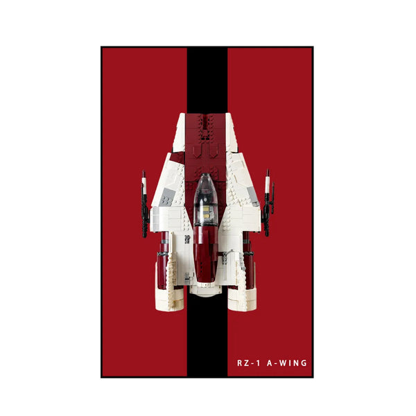 Wandrahmen für LEGO® Star Wars™ A-wing Starfighter™ 75275