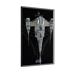Wandrahmen für LEGO® Star Wars™ N-1 Starfighter™ des Mandalorianers 75442