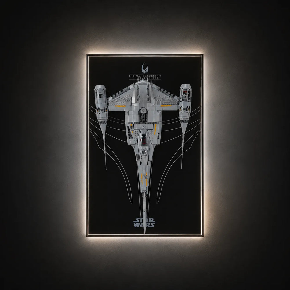 Wandrahmen für LEGO® Star Wars™ N-1 Starfighter™ des Mandalorianers 75442