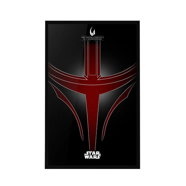 Wandrahmen für LEGO® Star Wars™ N-1 Starfighter™ des Mandalorianers 75442