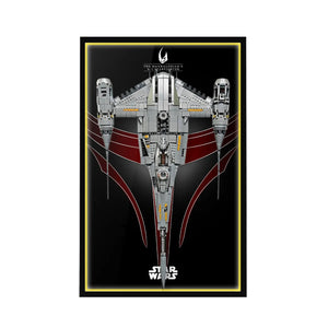 Wandrahmen für LEGO® Star Wars™ N-1 Starfighter™ des Mandalorianers 75442