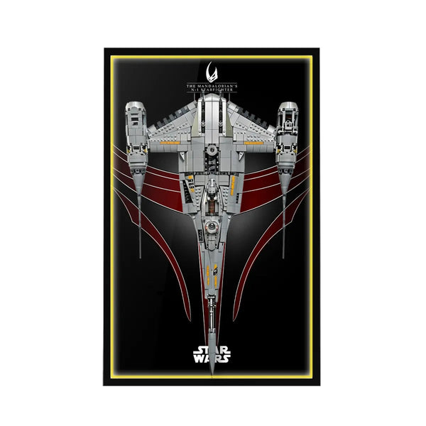 Wandrahmen für LEGO® Star Wars™ N-1 Starfighter™ des Mandalorianers 75442