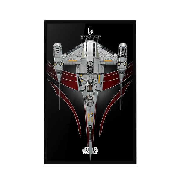 Wandrahmen für LEGO® Star Wars™ N-1 Starfighter™ des Mandalorianers 75442