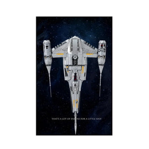 Wandrahmen für LEGO® Star Wars™ N-1 Starfighter™ des Mandalorianers 75442