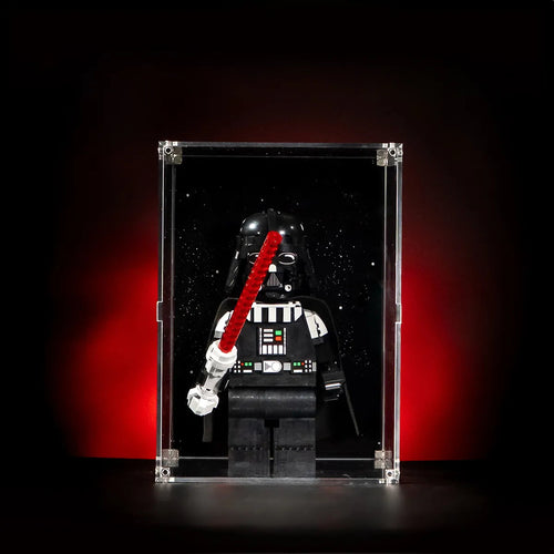 Acryl-Vitrine für LEGO® Star Wars™ Große Darth-Vader-Minifigur 75461